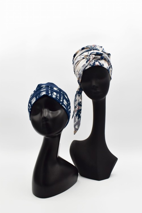 Zestaw chusta Aquarius + turban Taurus