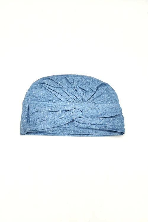 Turban damski Gemini Letni Denim